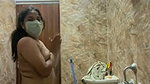 Hot girl showing  taking bath