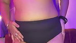 Wow bhabhi pressing her boobs  show her nipple