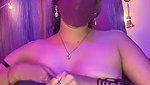 Wow bhabhi pressing her boobs  show her nipple