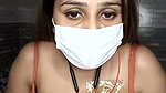 beautiful bhabhi rubing her pussy
