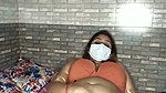 beautiful bhabhi rubing her pussy