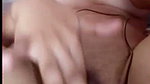 Beautiful girl rubing her pussy  showing