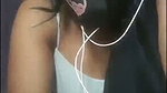 Hot girl inserting brinjal inside her pussy  moan