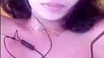 Hot girl showing her boobs  pressing on video call