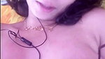 Hot girl showing her boobs  pressing on video call