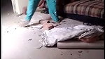 House owner bhabhi fucking hard with painting labour