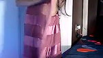 Kiran showing her boobs  wearing saree