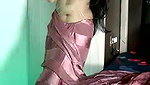 Kiran showing her boobs  wearing saree