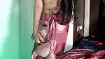 Kiran showing her boobs  wearing saree