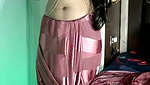 Kiran showing her boobs  wearing saree