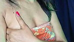 Nisha showing her sexy ass  boob