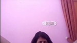 Sexy girl showing her hairly pussy on video call suddenly mummy call her