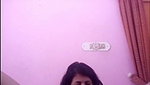 Sexy girl showing her hairly pussy on video call suddenly mummy call her