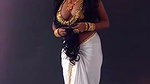 Sexy model showing her nipple