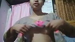 Horny Village Bhabhi Pressing Her Boobs