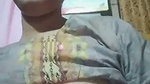Horny Village Bhabhi Pressing Her Boobs
