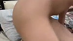 Beautiful Punjabi girl applying coconut oil on pussy