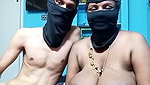 Big huge boobs Tamil aunty showing with devar