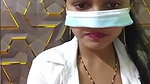 Delhi aunty pressing her own boobs