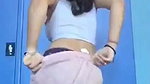 Hot  sexy girl showing her ass