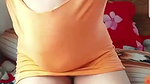 Hot lady showing  shaking her ass