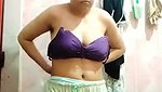 Hot Muslim bhabhi undress  Fingering her pussy in bathroom