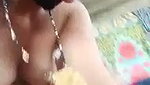 Hot Village bhabhi showing her pink pussy  pissing