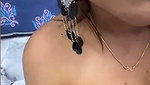 Sexy girl fingering her pussy  talking dirty