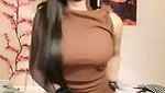 Aditi Beautiful girl rubing her pussy  showing huge boobs