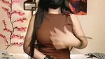 Aditi Beautiful girl rubing her pussy  showing huge boobs