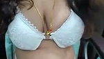 Beautiful hot girl showing her sexy boob