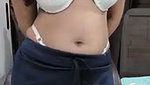 Beautiful hot girl showing her sexy boob