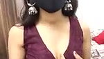 Beautiful sexy girl undress her purple saree  showing