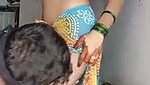 Beautiful slim bhabhi suck her Beautiful boob  showing her sexy ass