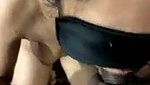 Beautiful slim girl give Blowjob to bf