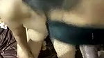 Beautiful slim girl give Blowjob to bf