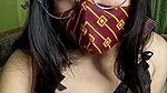 Bengali bhabhi showing her huge boob