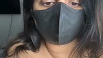 Big boob aunty suck her own boob