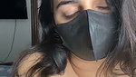 Big boob aunty suck her own boob