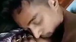 Boyfriend fuck his gf  suck her soft boobs