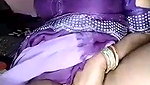 Elder sister rubbing her pussy  give Blowjob
