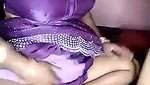 Elder sister rubbing her pussy  give Blowjob