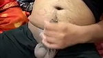 Hot housewife showing her soft boob  suck his husband cock