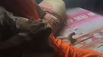 Mami boobs pressing  showing
