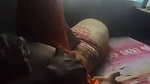 Mami boobs pressing  showing