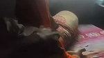 Mami boobs pressing  showing