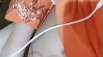 Muslim girl showing  Masturbating
