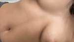 Sexy delhi girl showing her hot boob  bathing