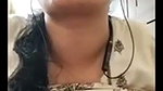 Sexy girl showing her boobs on vc