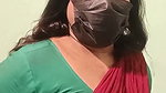 South bhabhi showing one side of her boob